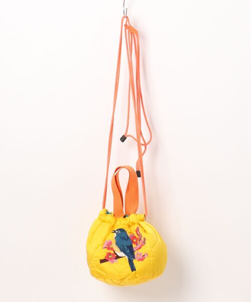 HOUSTON(ヒューストン)の「HOUSTON / NYLON EFFECT BAG 6005W 6006W(ショルダーバッグ・レディース・ブルー/カーキ/グリーン/イエロー/ネイビー/ピンク・ONESIZE)」の6枚目の写真