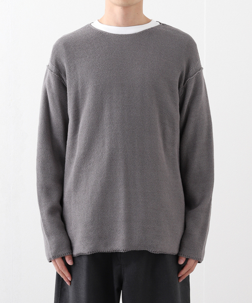 EDIFICE（エディフィス）の「CHILL FIT ワイドネック ニット（ニット