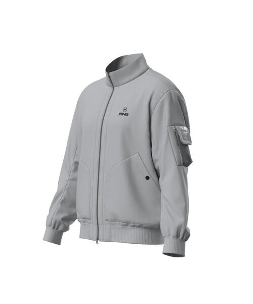 フルジップブルゾン セール】【PING APPAREL】全方向ストレッチドビーフルジップ