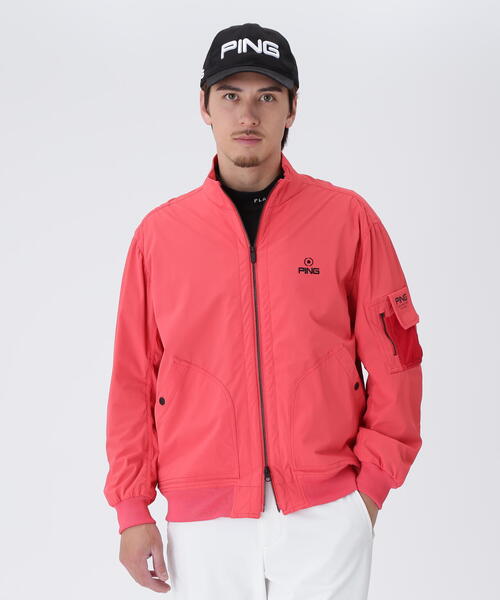 【現金特価】 セール】【PING APPAREL】全方向ストレッチドビーフルジップ メンズウェア