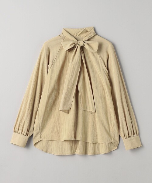 UNITED ARROWS リバティリボン半袖ブラウス 42 大きいサイズ UNITED ARROWS リバティリボン半袖ブラウス 42 大きいサイズ