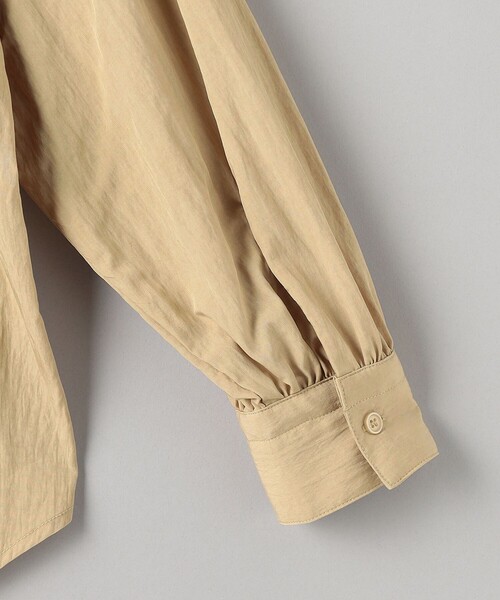 BEAUTY&YOUTH UNITED ARROWS（ビューティーアンドユースユナイテッドアローズ）の「【WEB限定 Wardrobe DAILY MINIMAL】リボンタイブラウス -2WAY/ウォッシャブル-（シャツ/ブラウス・レディース・ホワイト/ベージュ/ダークグレー・FREE）」の4枚目の写真