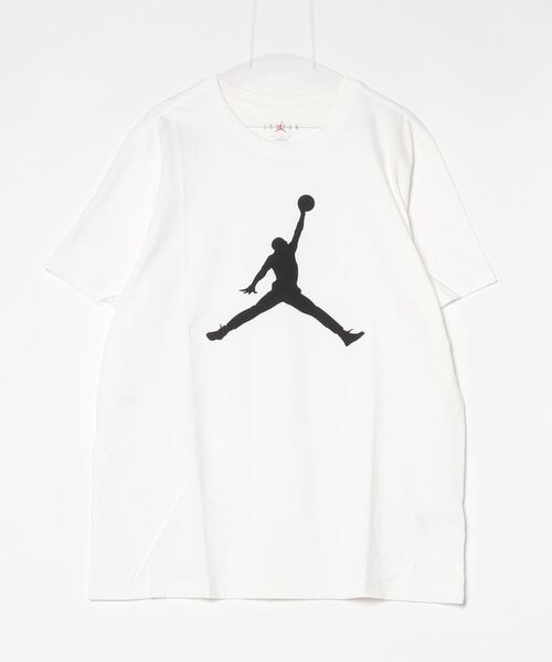 JORDAN BRAND（ジョーダンブランド）の「ジョーダン  ジョーダン ジャンプマン S/S クルー（Tシャツ/カットソー・メンズ・ブラック×ホワイト/ホワイト・S/M/L/XL/SS/3XL/2XL）」の2枚目の写真