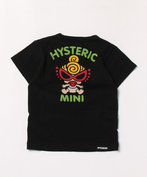 HYSTERIC MINI(ヒステリックミニ)の「SCRAP PATCHWORK ALLTOGETHER 半袖Tシャツ(Tシャツ/カットソー・キッズ・ホワイト/ピンク/ブラック・80/90)」の5枚目の写真