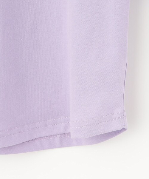 SHOO・LA・RUE(シューラルー)の「【100-150cm/洗える/姉妹リンク可】GIRLS プリントアソートロンT(Tシャツ/カットソー・キッズ・オフホワイト/ブラック/サックスブルー/ピンク/パープル・10/11/12/13/14/15 )」の10枚目の写真