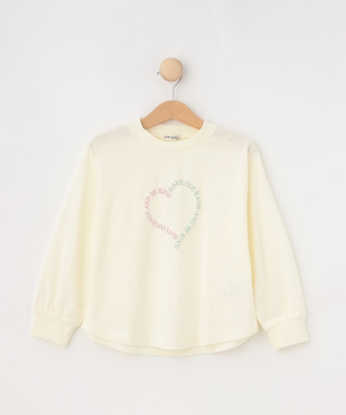 SHOO・LA・RUE(シューラルー)の「【100-150cm/洗える/姉妹リンク可】GIRLS プリントアソートロンT(Tシャツ/カットソー・キッズ・オフホワイト/ブラック/サックスブルー/ピンク/パープル・10/11/12/13/14/15 )」の17枚目の写真