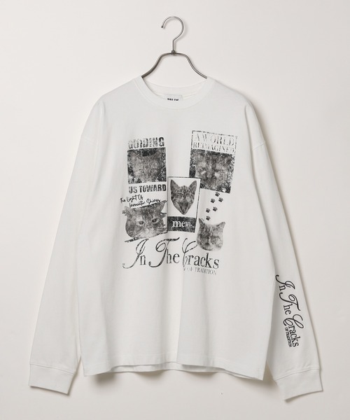 PBLIM(ページボーイリム)の「【UNISEX】キュートキャットロンT(Tシャツ/カットソー・レディース・ブラック/ホワイト・MEDIUM/LARGE)」の19枚目の写真