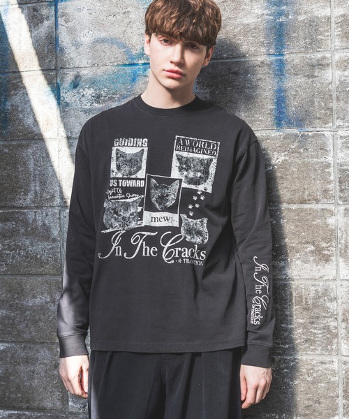 PBLIM(ページボーイリム)の「【UNISEX】キュートキャットロンT(Tシャツ/カットソー・レディース・ブラック/ホワイト・MEDIUM/LARGE)」の22枚目の写真
