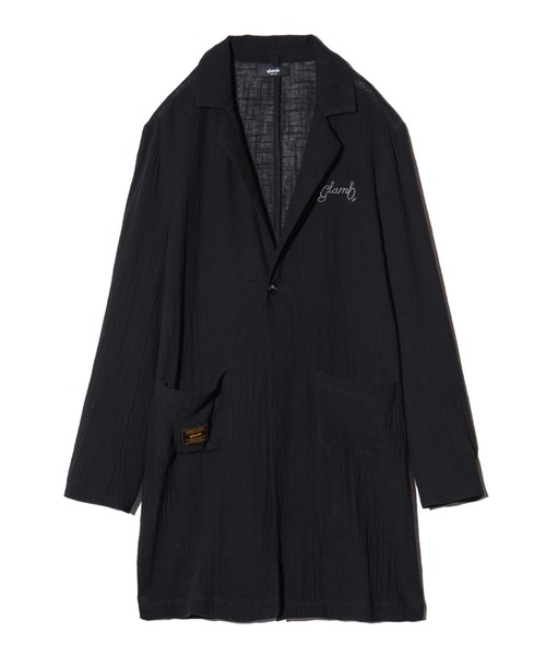 glamb（グラム）の「Sheer Long Shirt / シアーロングシャツ（シャツ/ブラウス・メンズ・ブラック/ブルー・S/M/L）」の20枚目の写真