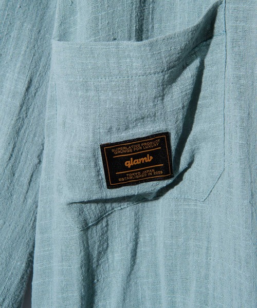 glamb（グラム）の「Sheer Long Shirt / シアーロングシャツ（シャツ/ブラウス・メンズ・ブラック/ブルー・S/M/L）」の17枚目の写真