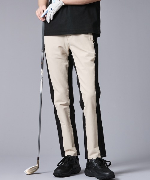 CHIC STYLE(シックスタイル)の「配色切替スリムパンツ<大きいサイズ有>シックスタイルゴルフ(その他パンツ・レディース・ベージュ系/グレー系・5L/4L/3L/LL/L/M)」の21枚目の写真