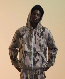FAF（フェイク アス フラワーズ）の「Zip UP Hoodie Xin（パーカー）」