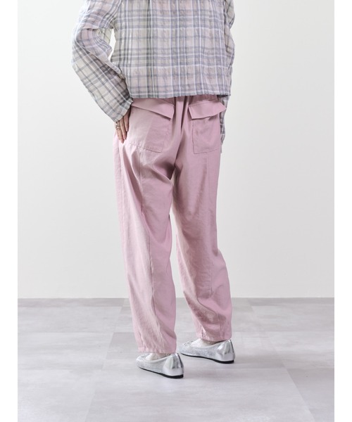 DOLLUPOOPS(ドールアップウップス)の「ヘムジップコクーンパンツ(その他パンツ・レディース・ピンク/ブラック・38)」の13枚目の写真