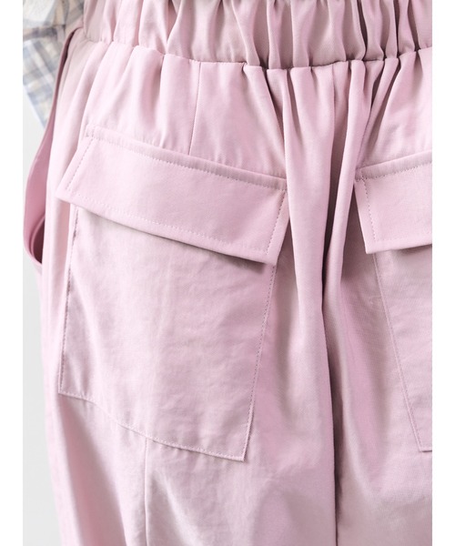 DOLLUPOOPS(ドールアップウップス)の「ヘムジップコクーンパンツ(その他パンツ・レディース・ピンク/ブラック・38)」の3枚目の写真