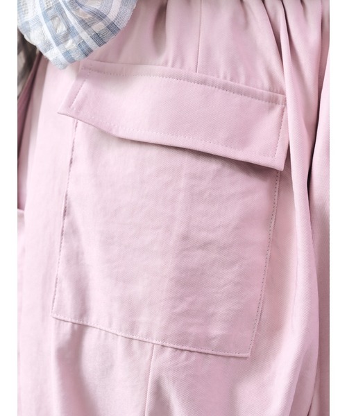 DOLLUPOOPS(ドールアップウップス)の「ヘムジップコクーンパンツ(その他パンツ・レディース・ピンク/ブラック・38)」の5枚目の写真