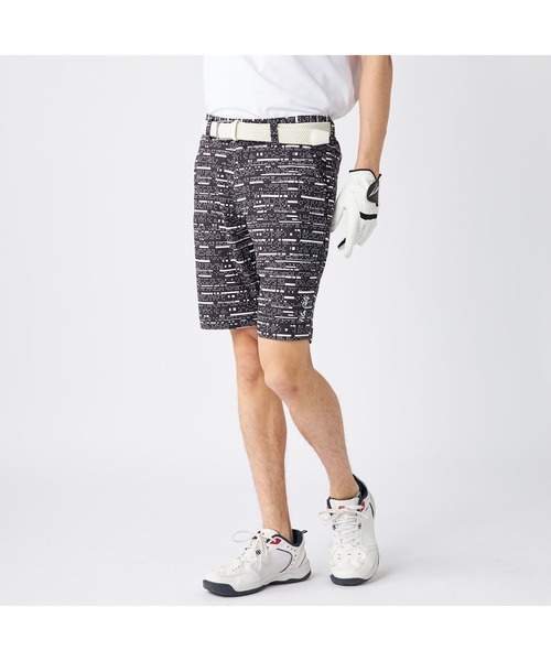FILA GOLF（フィラゴルフ ）の「FILA GOLF/フィラ ゴルフ ゴルフウェア 接触冷感 ストレッチ ショートパンツ ハーフパンツ（その他パンツ・メンズ・ブラック/ホワイト・78/82/86/90/94）」の13枚目の写真