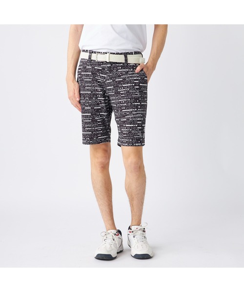 FILA GOLF（フィラゴルフ ）の「FILA GOLF/フィラ ゴルフ ゴルフウェア 接触冷感 ストレッチ ショートパンツ ハーフパンツ（その他パンツ・メンズ・ブラック/ホワイト・78/82/86/90/94）」の14枚目の写真