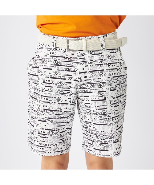 FILA GOLF（フィラゴルフ ）の「FILA GOLF/フィラ ゴルフ ゴルフウェア 接触冷感 ストレッチ ショートパンツ ハーフパンツ（その他パンツ・メンズ・ブラック/ホワイト・78/82/86/90/94）」の6枚目の写真