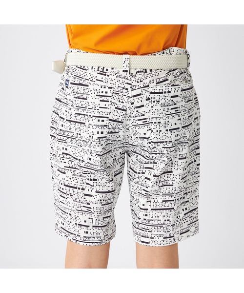 FILA GOLF（フィラゴルフ ）の「FILA GOLF/フィラ ゴルフ ゴルフウェア 接触冷感 ストレッチ ショートパンツ ハーフパンツ（その他パンツ・メンズ・ブラック/ホワイト・78/82/86/90/94）」の8枚目の写真