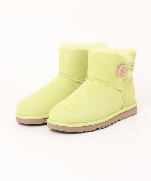 【RS】【UGG】MINI BAILEY BUTTON 3352 シープスキン ムートンブーツ ベイリーボタン ミニ