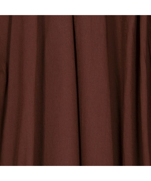 Grand PARK（グランドパーク）の「コットンボイル　カフタン風ワンピース（ワンピース・レディース・ネイビー/ブルー/ブラウン・FREE）」の4枚目の写真