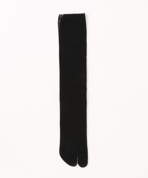 MARCOMONDE（マルコモンド）の「【MARCOMONDE(マルコモンド)】 TULLE TABI SOCKS（ソックス/靴下・レディース・ライトグレー/ブラック/イエロー・FREE）」の5枚目の写真