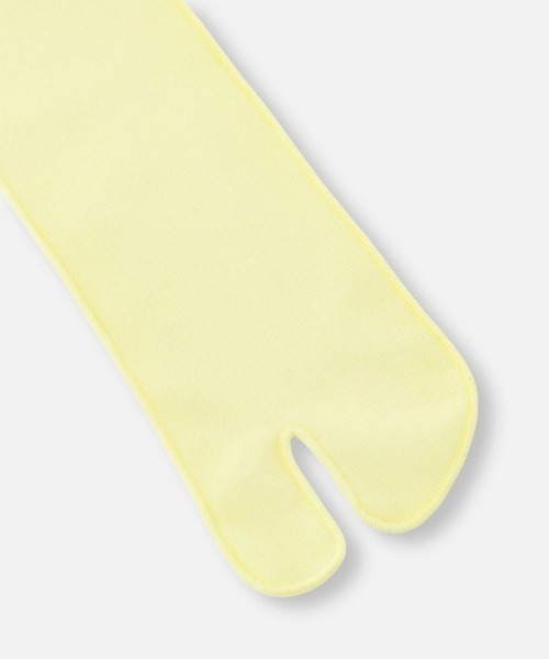 MARCOMONDE（マルコモンド）の「【MARCOMONDE(マルコモンド)】 TULLE TABI SOCKS（ソックス/靴下・レディース・ライトグレー/ブラック/イエロー・FREE）」の10枚目の写真