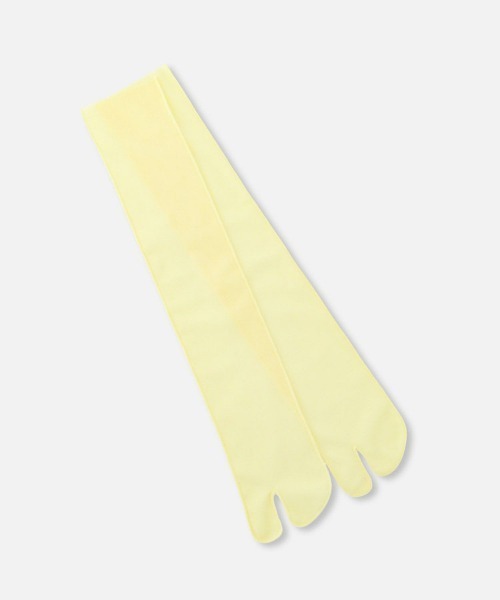 MARCOMONDE（マルコモンド）の「【MARCOMONDE(マルコモンド)】 TULLE TABI SOCKS（ソックス/靴下・レディース・ライトグレー/ブラック/イエロー・FREE）」の12枚目の写真