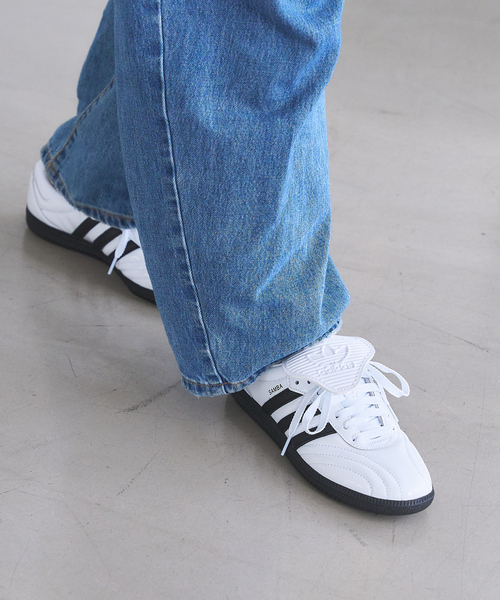 adidas(アディダス)の「adidas/アディダス SAMBA LT W(スニーカー・レディース・ホワイト/ブラック・24cm/23.5cm/23cm/25cm/24.5cm)」の7枚目の写真