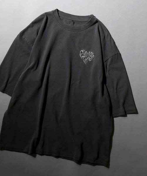 セール】Pigment Graphic T-Shirt/ピグメント加工 ヴィンテージライク