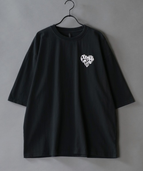 SITRY(シトリー)の「Pigment Graphic T-Shirt/ピグメント加工 ヴィンテージライク ロックプリント オーバーサイズ 半袖Tシャツ レディース メンズ(Tシャツ/カットソー・メンズ・ブラック系2/ブラック系4/ブラック系5/ブラック系6/ブラック系7/ブラック系8/ブラック系9/ブラック系1/ブラック系3/ブラック系・M/L/XL)」の12枚目の写真