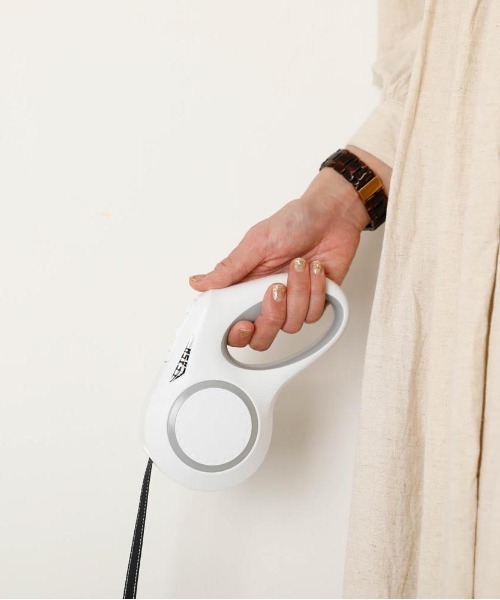 moncheri（モンシェリ）の「LEDロングリード5m（リード/ハーネス/首輪・レディース・ホワイト・FREE）」の5枚目の写真