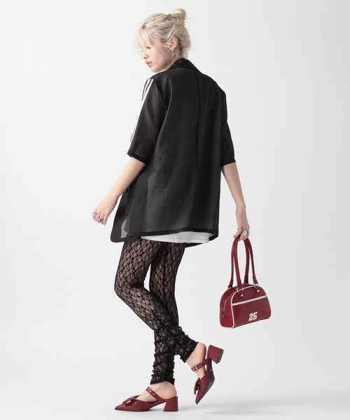 FOREVER 21(フォーエバー トゥエンティーワン)の「【2025SS】半袖シアーラインジャケット(テーラードジャケット・レディース・グレー/ブラック・FREE)」の21枚目の写真