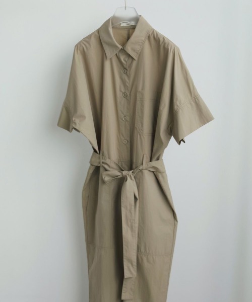 セール】anuke Halfsleeve Shirts Combinaison（サロペット