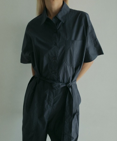 セール】anuke Halfsleeve Shirts Combinaison（サロペット