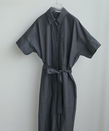 サロペット・オーバーオール・オールインワン anuke Halfsleeve Shirts Combinaison セール】anuke Halfsleeve Shirts Combinaison（サロペット