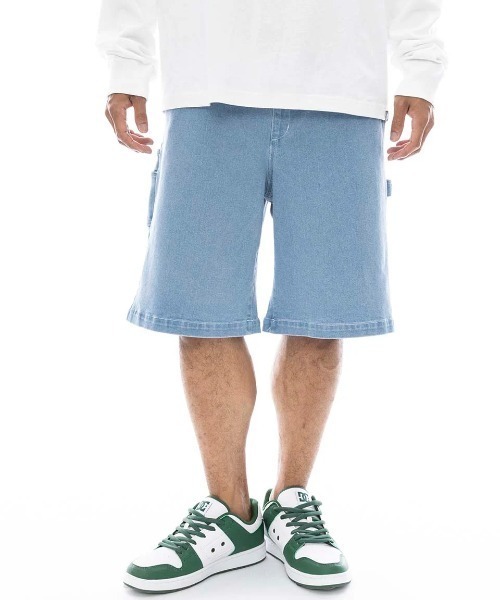 ELEMENT(エレメント)の「ELEMENT メンズ SHOD SHORTS W9 ショートパンツ 【2025年春夏モデル】/エレメントビッグシルエットウエストゴムショートパンツ(その他パンツ・メンズ・ブラック/インディゴブルー/ブルー系その他・MEDIUM/LARGE/X-LARGE)」の3枚目の写真