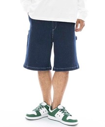 ビッグシルエット」に該当するパンツ（ハーフ・ひざ丈）ファッション