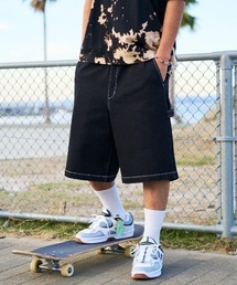 ビッグシルエット」に該当するパンツ（ハーフ・ひざ丈）ファッション