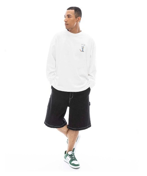 ELEMENT(エレメント)の「ELEMENT メンズ SHOD SHORTS W9 ショートパンツ 【2025年春夏モデル】/エレメントビッグシルエットウエストゴムショートパンツ(その他パンツ・メンズ・ブラック/インディゴブルー/ブルー系その他・MEDIUM/LARGE/X-LARGE)」の20枚目の写真
