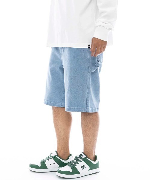 ELEMENT(エレメント)の「ELEMENT メンズ SHOD SHORTS W9 ショートパンツ 【2025年春夏モデル】/エレメントビッグシルエットウエストゴムショートパンツ(その他パンツ・メンズ・ブラック/インディゴブルー/ブルー系その他・MEDIUM/LARGE/X-LARGE)」の13枚目の写真