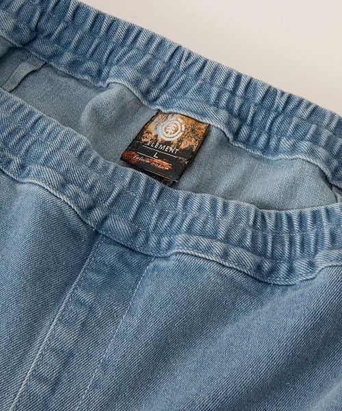 ELEMENT(エレメント)の「ELEMENT メンズ SHOD SHORTS W9 ショートパンツ 【2025年春夏モデル】/エレメントビッグシルエットウエストゴムショートパンツ(その他パンツ・メンズ・ブラック/インディゴブルー/ブルー系その他・MEDIUM/LARGE/X-LARGE)」の6枚目の写真