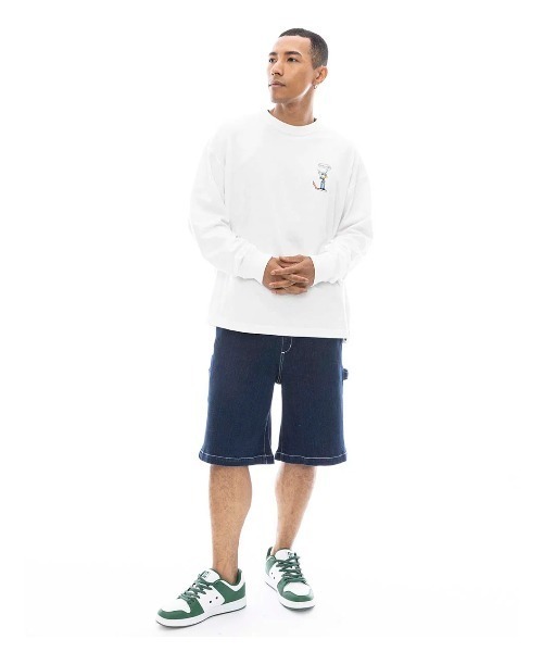 ELEMENT(エレメント)の「ELEMENT メンズ SHOD SHORTS W9 ショートパンツ 【2025年春夏モデル】/エレメントビッグシルエットウエストゴムショートパンツ(その他パンツ・メンズ・ブラック/インディゴブルー/ブルー系その他・MEDIUM/LARGE/X-LARGE)」の14枚目の写真