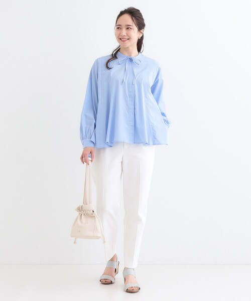 SHOO・LA・RUE（シューラルー）の「キラキラパーツ付き巾着ショルダーバッグ（ショルダーバッグ・レディース・アイボリー/ブラック/シルバー系その他・00）」の19枚目の写真