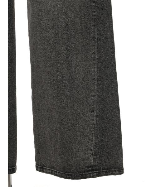 FRAY I.D（フレイアイディー）の「ハイウエストワイドデニムパンツ（デニムパンツ・レディース・ブラック/ライトブルー・0/1/00）」の19枚目の写真