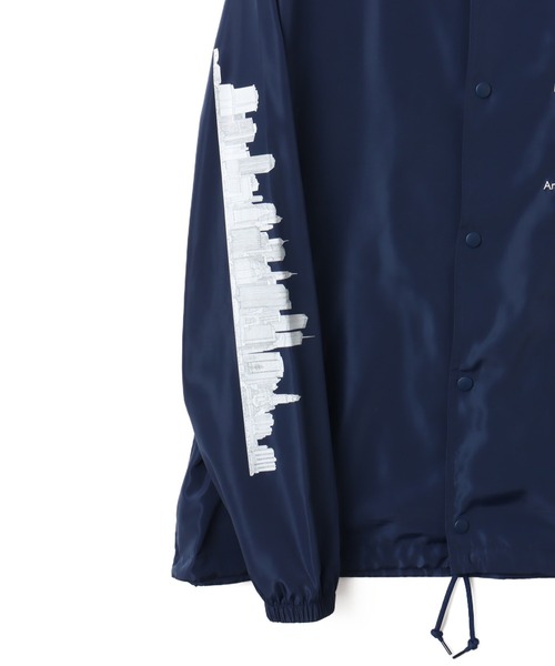 atmos(アトモス)の「Beastie Boys × atmos COACH JACKET / ビースティ ボーイズ アトモス コーチ ジャケット 【SP】(その他アウター・メンズ・ブラック/ネイビー・M/L/XL)」の4枚目の写真