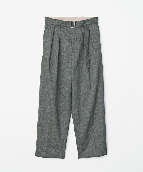 新品未使用VICTIM /リネン2タックスラックス /VTM-25-P-004 セール】VICTIM ヴィクティム / LINEN 2-TUCK SLACKS