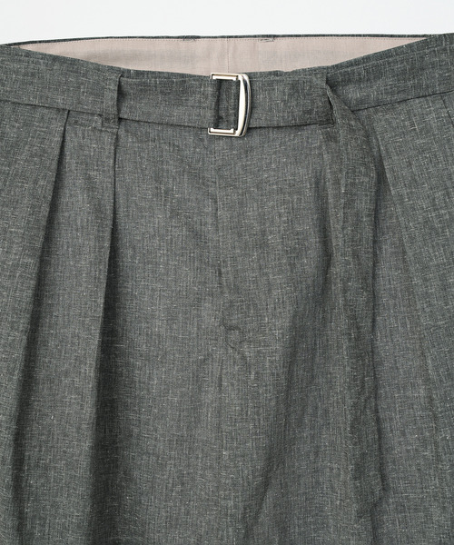 セール】VICTIM ヴィクティム / LINEN 2-TUCK SLACKS