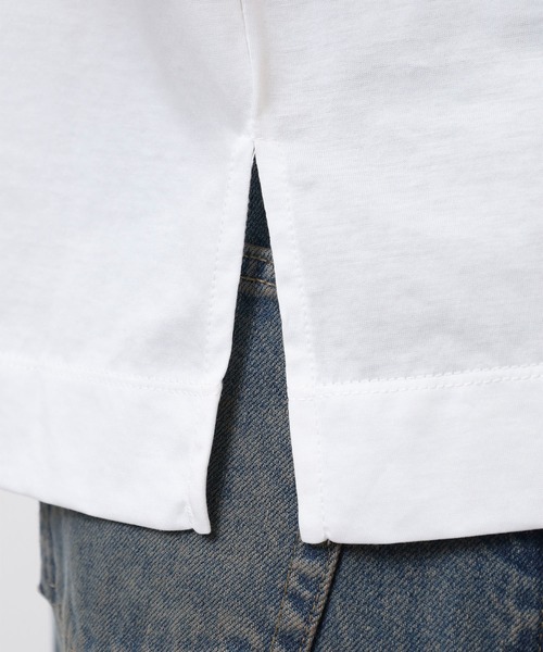 Anna Nicola(アンナニコラ)の「Anna Nicola テープ切替配色カットソー 半袖Tシャツ(Tシャツ/カットソー・レディース・ブラック/オフホワイト/チャコールグレー・38)」の20枚目の写真