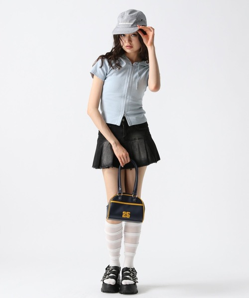 FOREVER 21（フォーエバー トゥエンティーワン）の「【2025SS】ダブルZIPフーディー（パーカー・レディース・ブラック/ナチュラル/ブルー・FREE）」の9枚目の写真